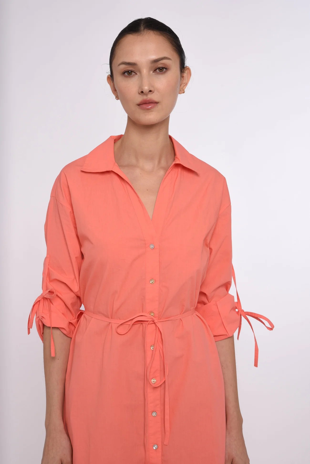 Love the Label Shannon Mini Dress in Georgia Peach