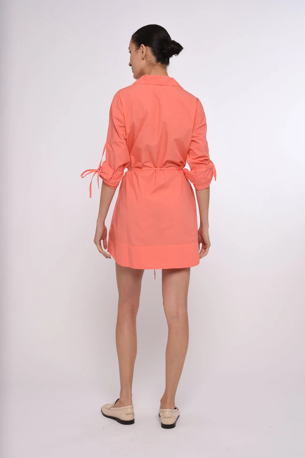 Love the Label Shannon Mini Dress in Georgia Peach
