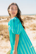 Livro Day Dress in Surf Stripes