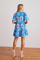 Sheridan French Charlie Dress in Americana Ikat