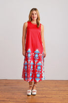 Sheridan French Marlo Dress inRed Thistle