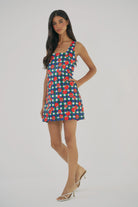 Hutch Sara Dress in Ivory/Multi