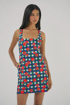 Hutch Sara Dress in Ivory/Multi