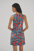 Hutch Sara Dress in Ivory/Multi