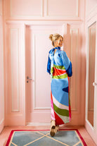 House of MBR Venice Swirl The Darling Long Dress