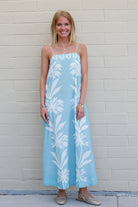 Omika Tillie Maxi in Dana Skylight