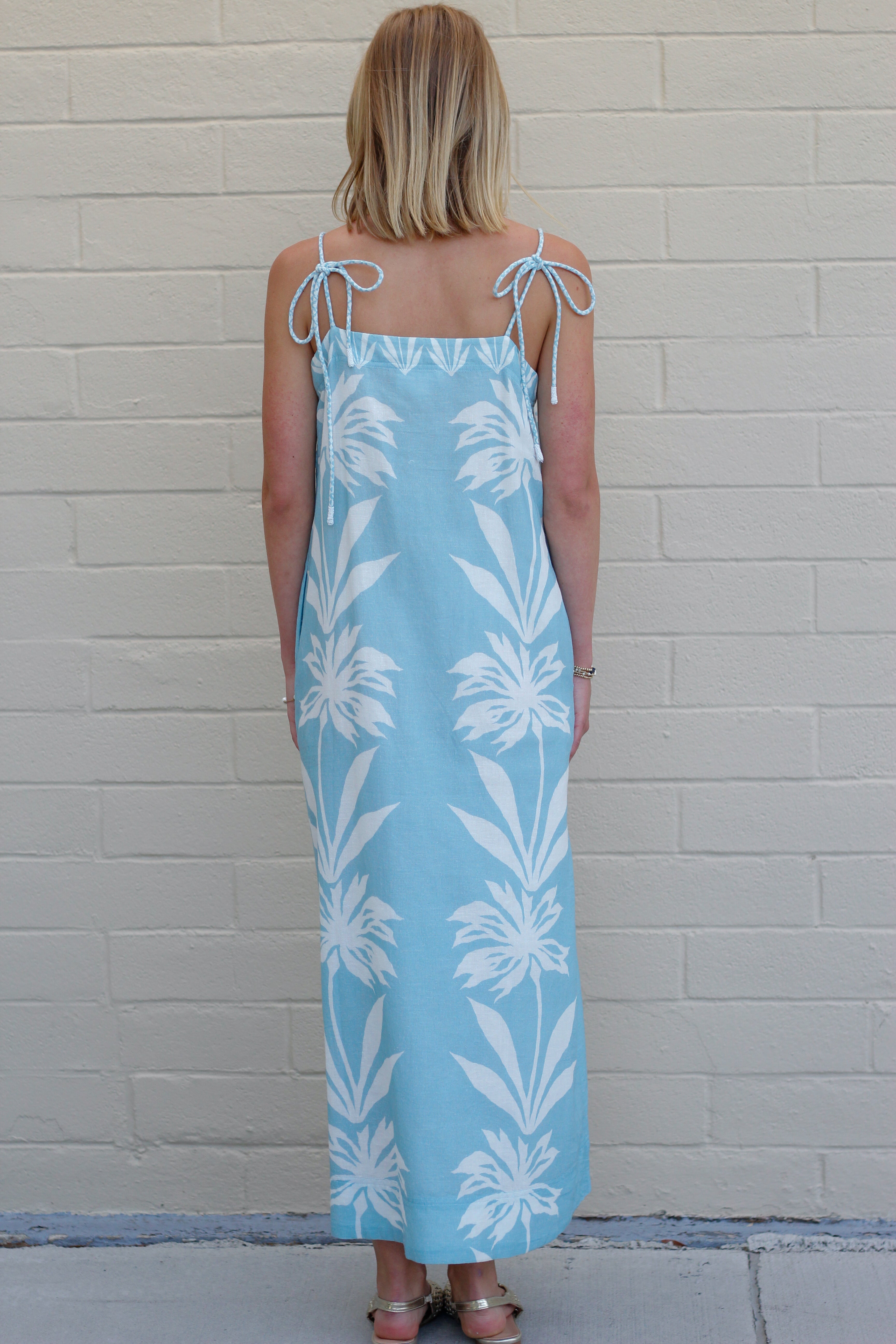 Omika Tillie Maxi in Dana Skylight