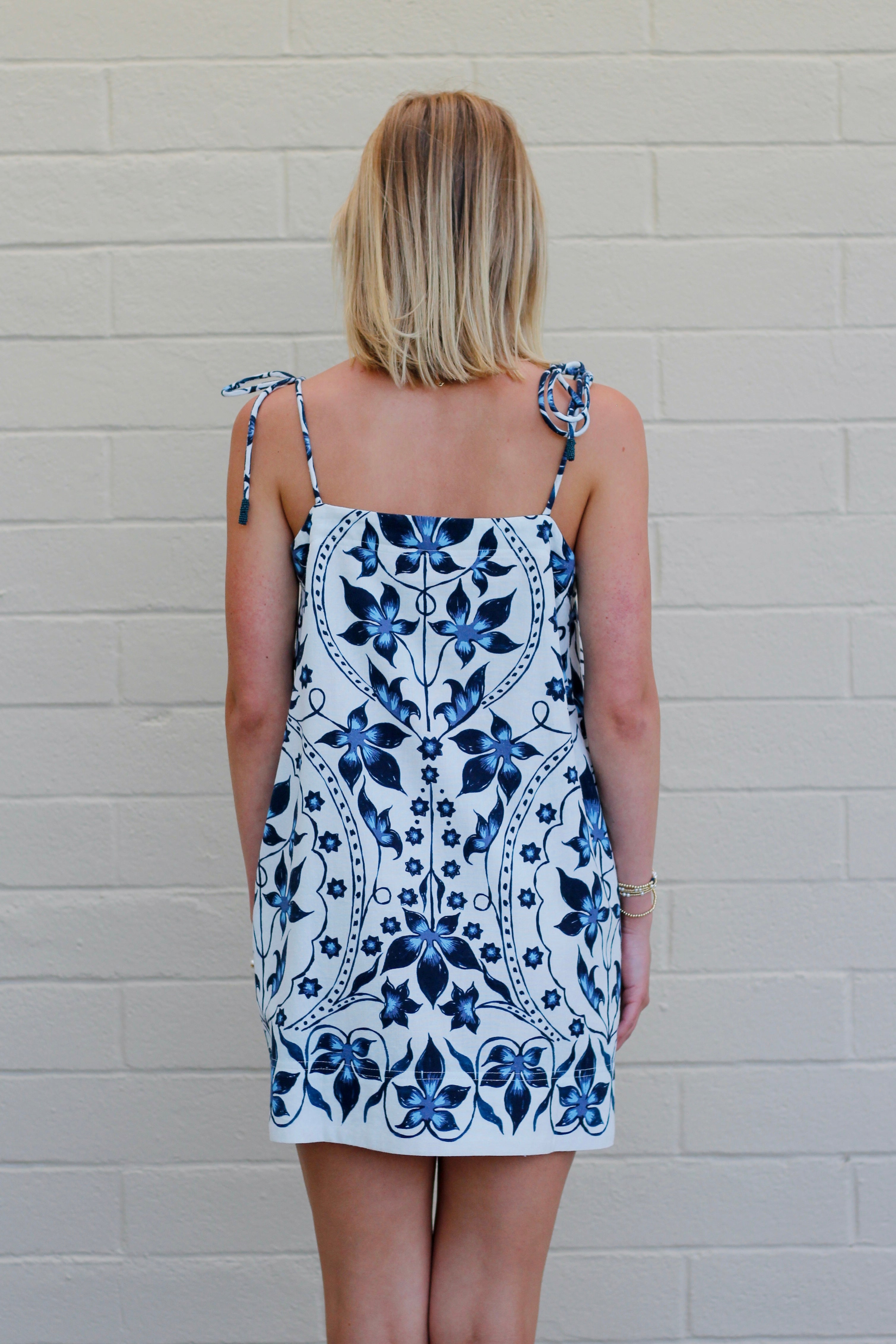 Omika Tillie Mini Dress in Joni Coconut