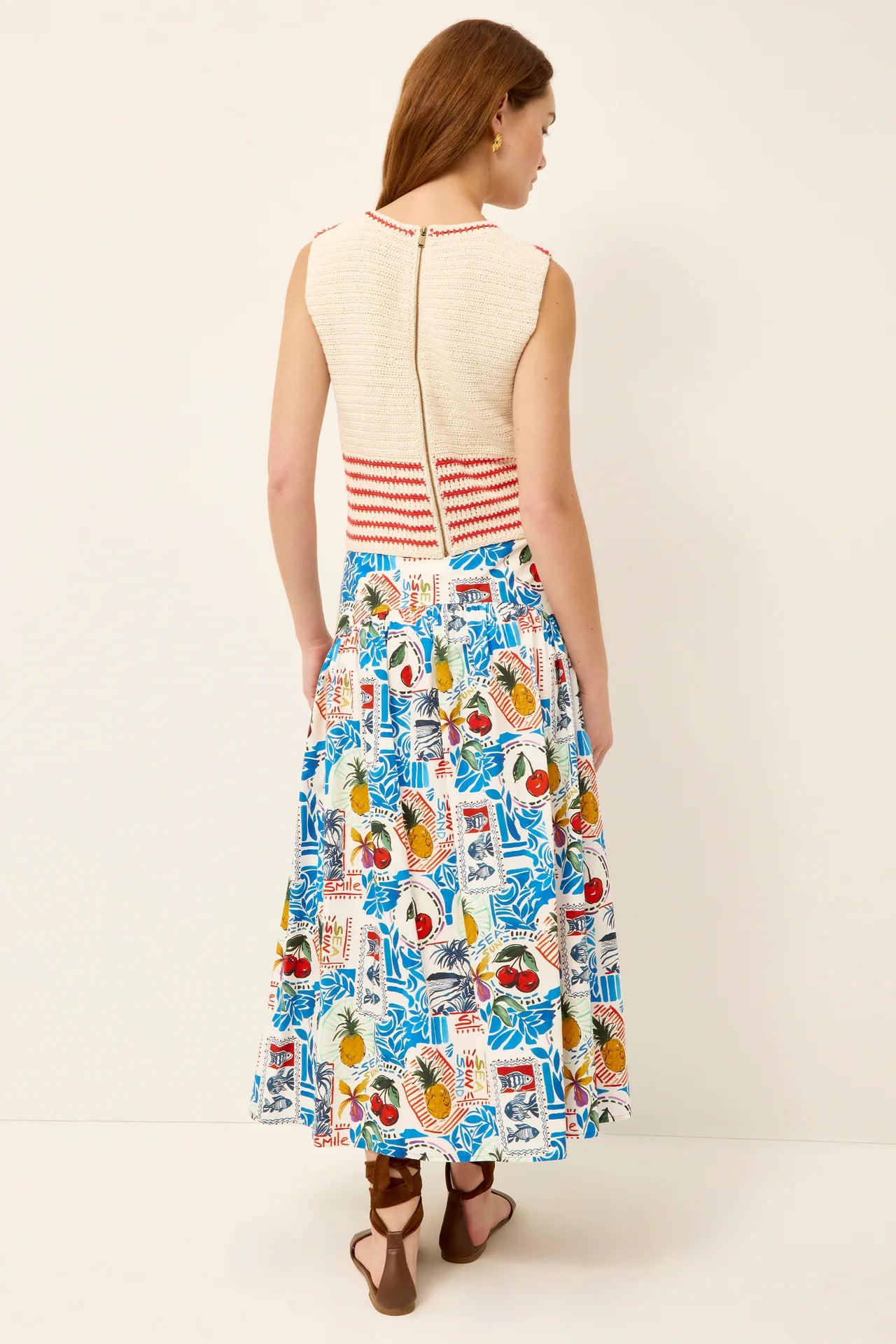 Marie Oliver Vicki Skirt in Postcard