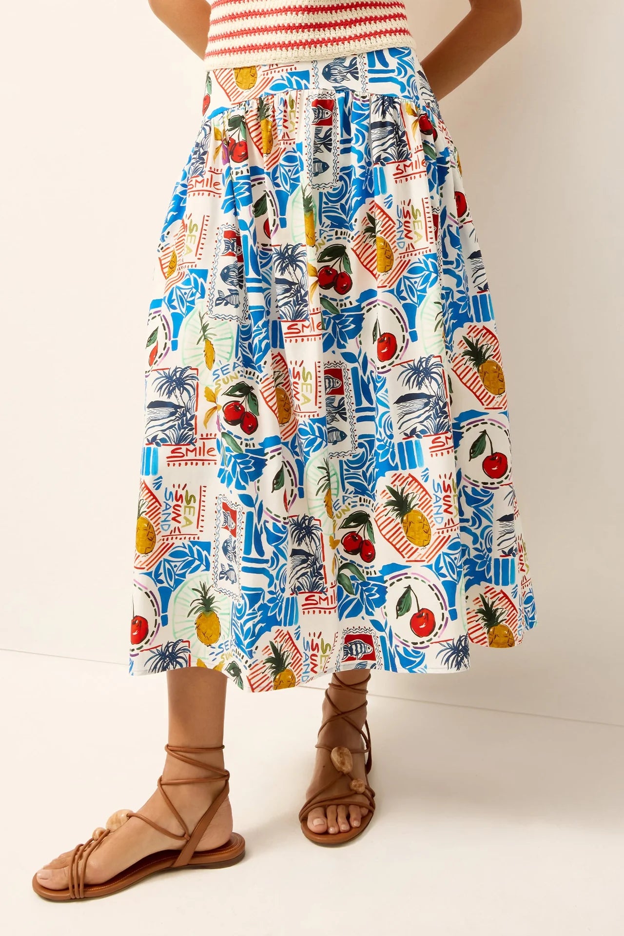 Marie Oliver Vicki Skirt in Postcard