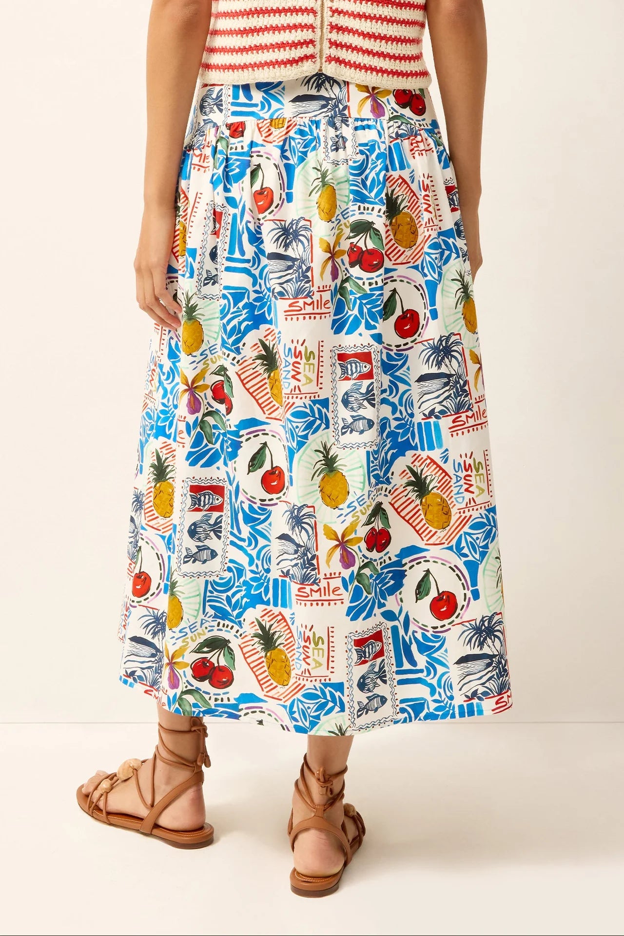 Marie Oliver Vicki Skirt in Postcard