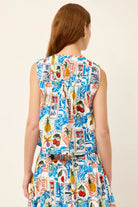 Romina Top in Postcard