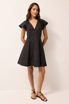 Marie Oliver Nerissa Dress in Black