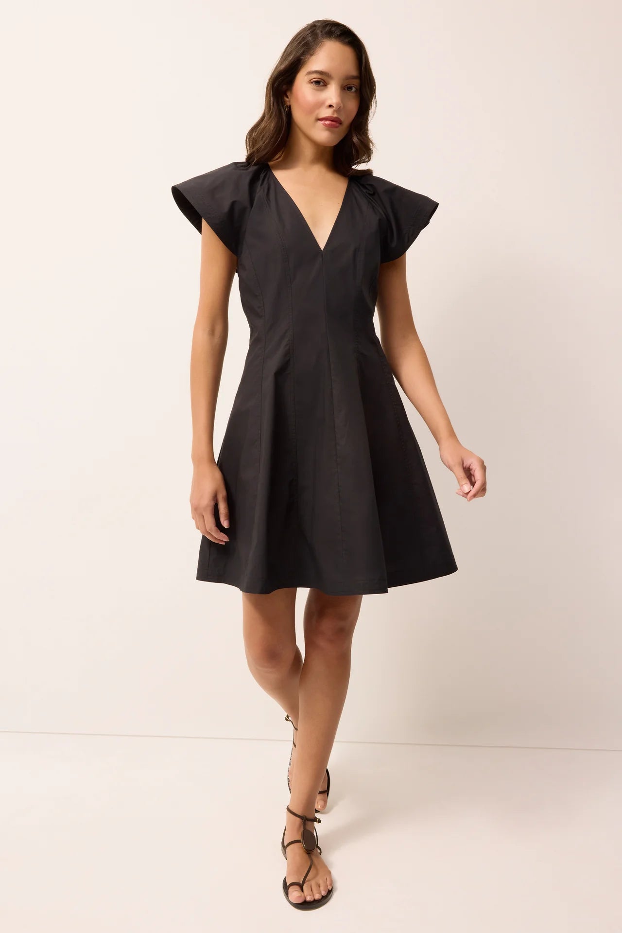 Marie Oliver Nerissa Dress in Black