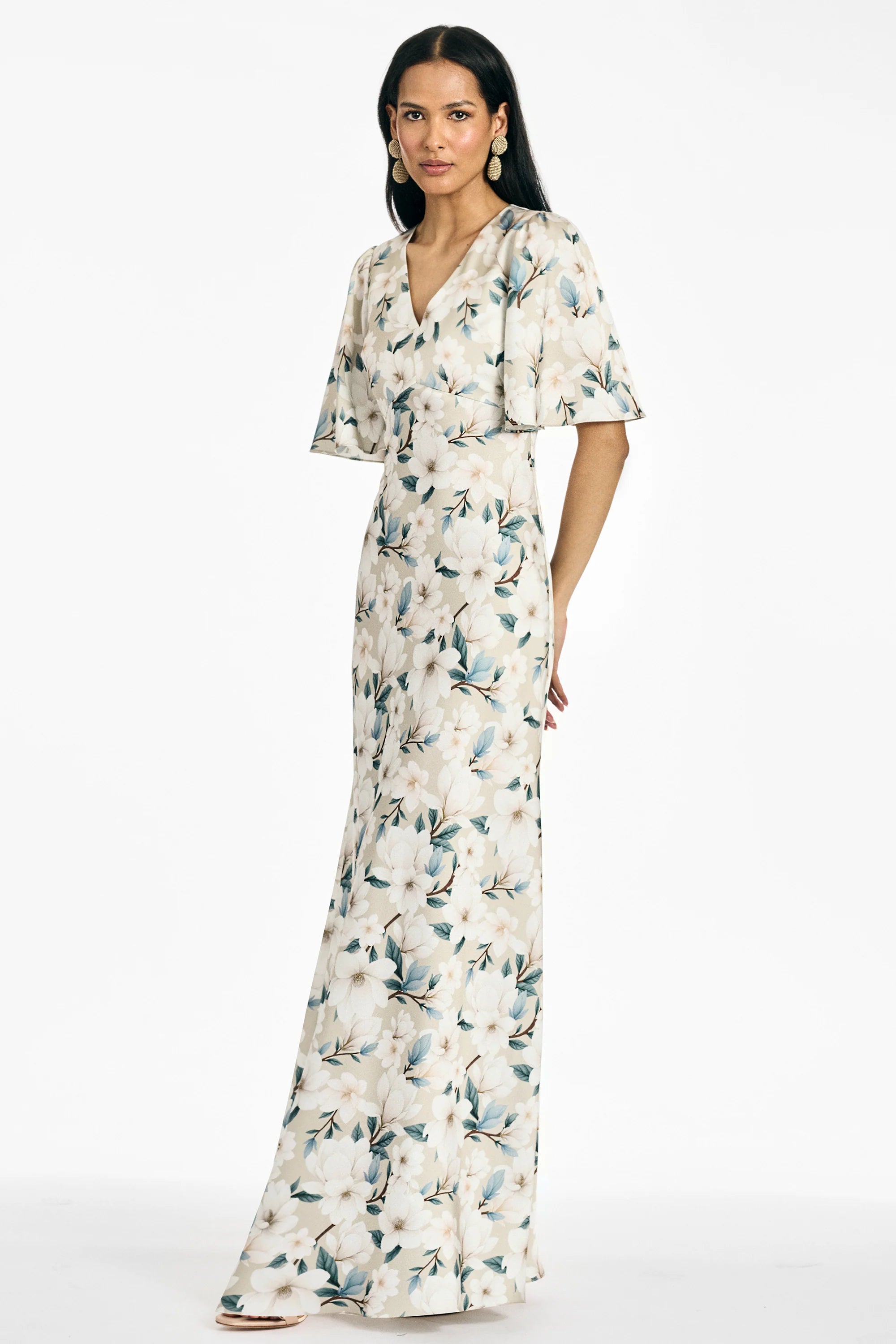 Sachin & Babi Mae Gown in Champagne Magnolia