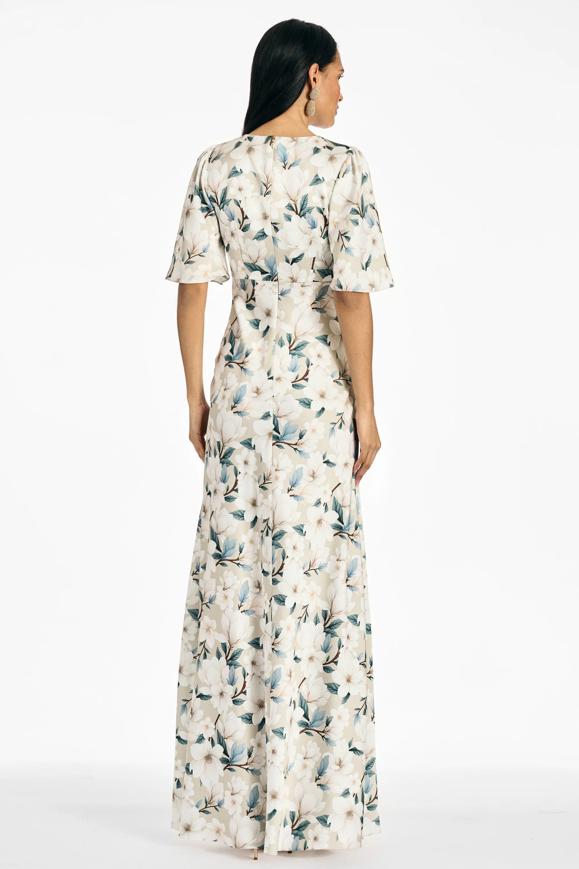 Sachin & Babi Mae Gown in Champagne Magnolia