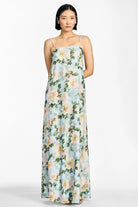 Sachin & Babi Shelby Gown in Cloud Blue Peony