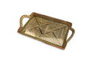 Calaisio Rectangular Serving Tray with Glass