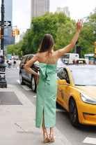 Shoshanna Katerina Dress in Verde