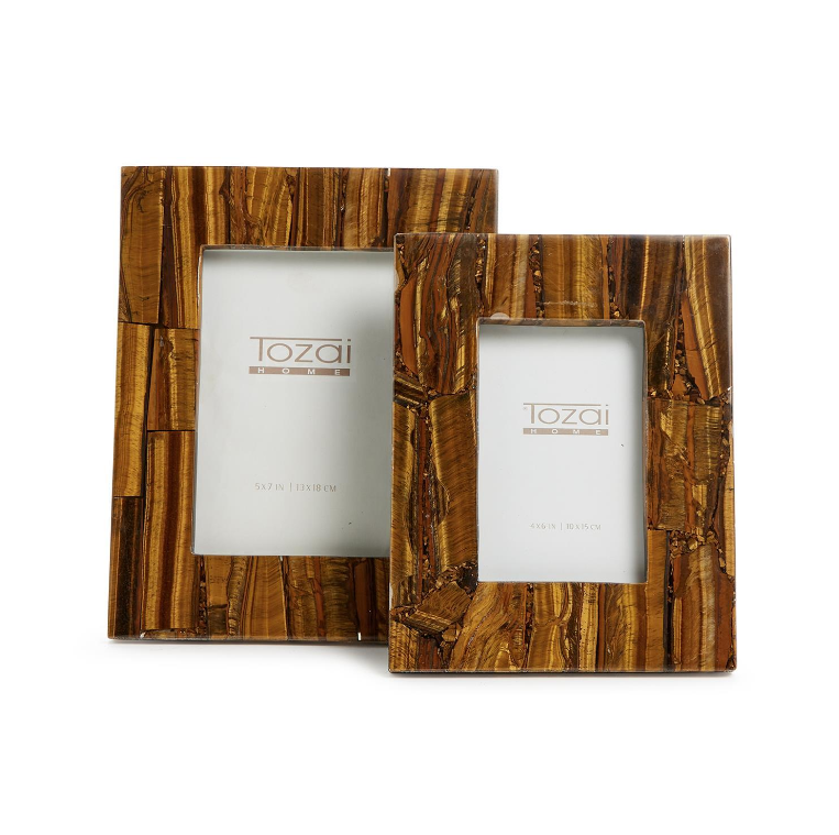 Tiger Eye Photo Frame – Rhodes Boutique