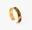 Brackish Shannon Thin Gold Feather Cuff