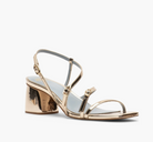 Lexi Vegan Heel in Platino