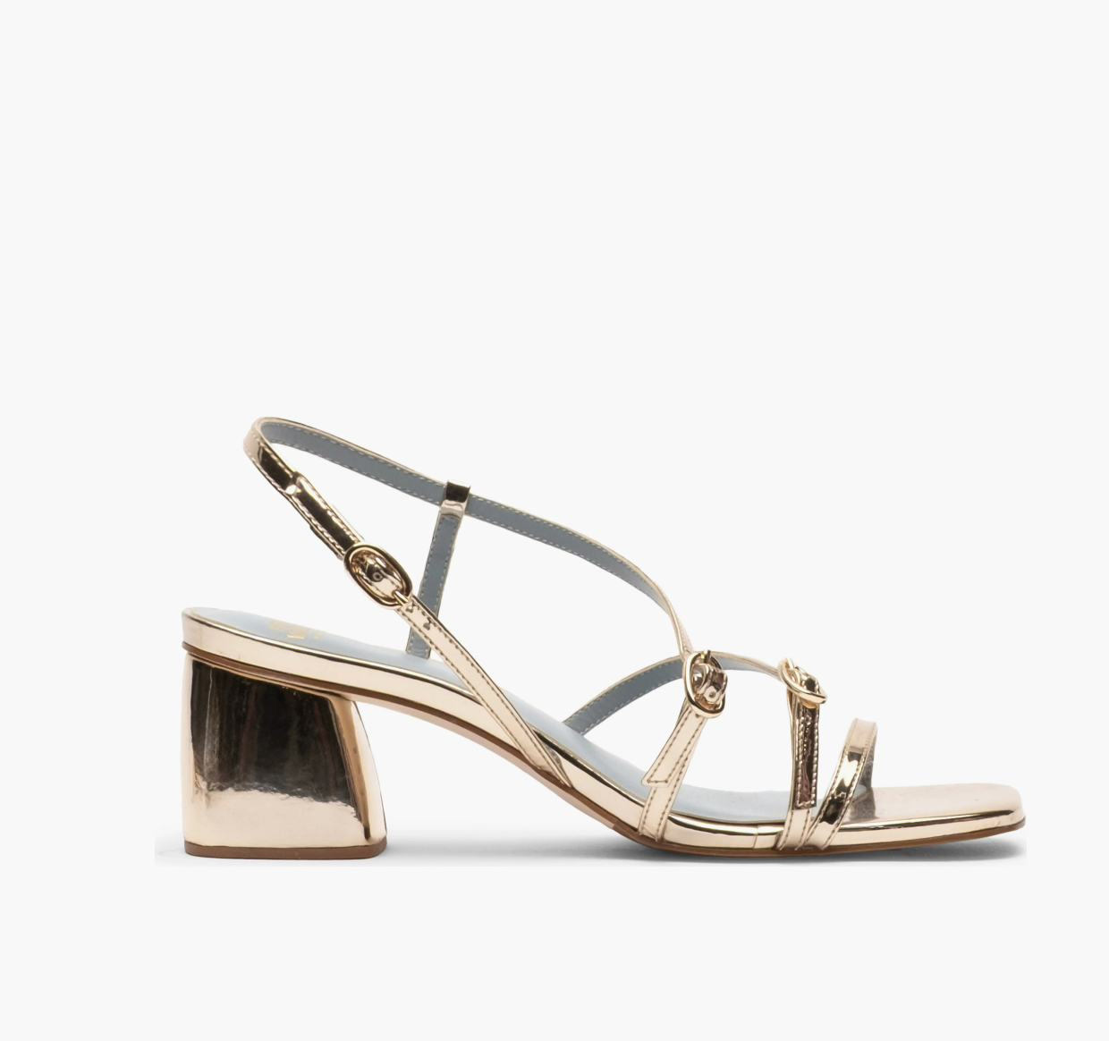 Lexi Vegan Heel in Platino