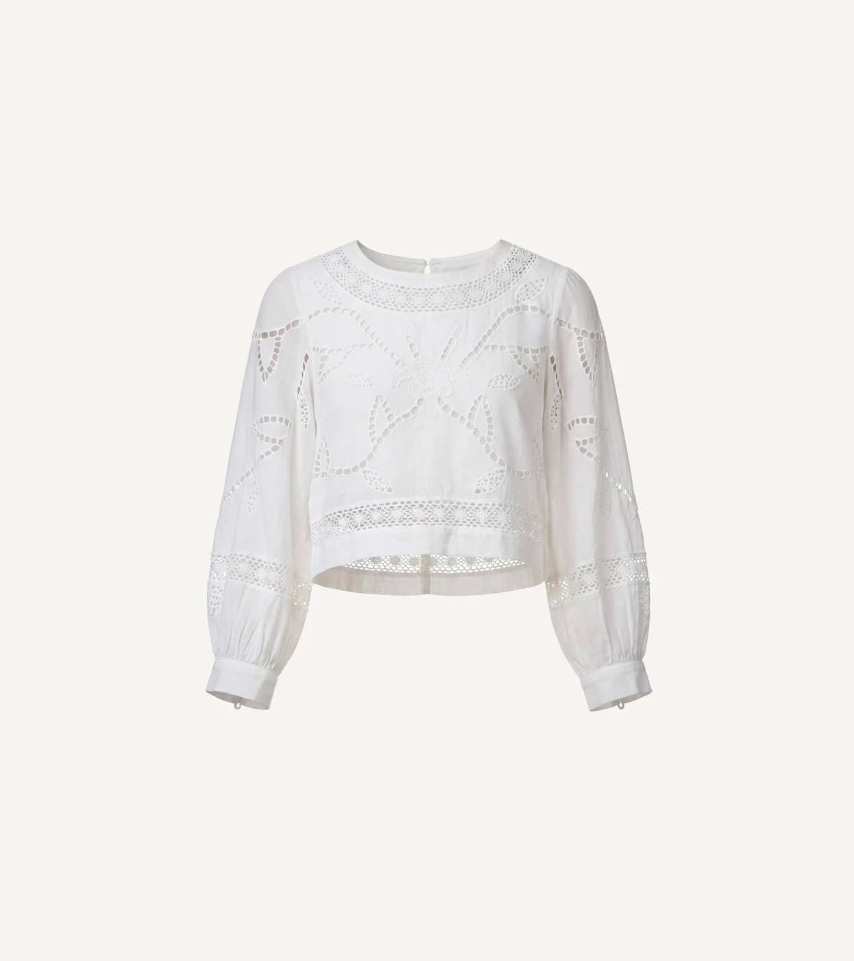 Cleobella Matisse Top in Ivory