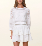 Cleobella Matisse Top in Ivory