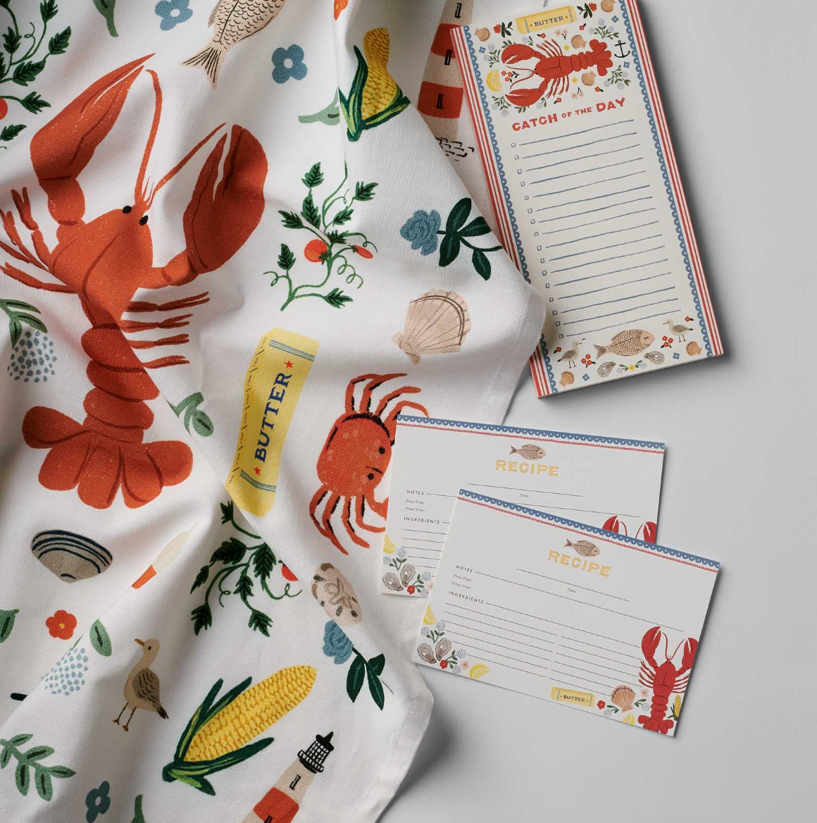 Rifle Paper Co. Seaside Tea Towel