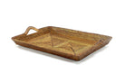 Calaisio Rectangular Slanted Serving Tray with Handle