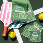 Pomegranate Day At The Courts Tea Towel