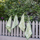 Promegranate Green Bamboo Napkins