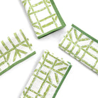 Promegranate Green Bamboo Napkins