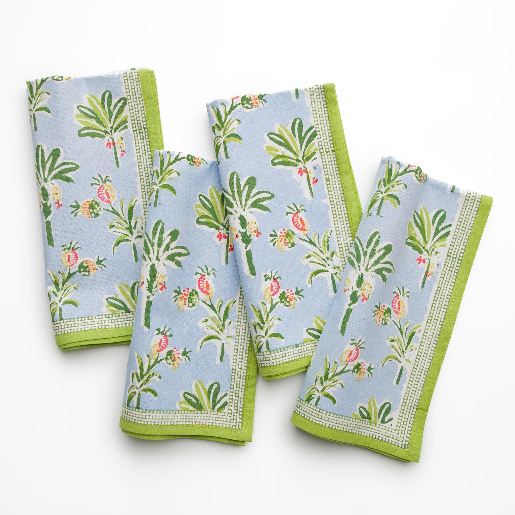 Pomegranate Palms & Pagodas Napkins