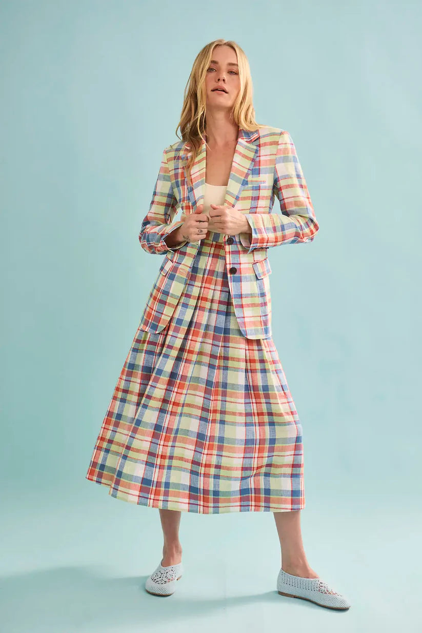 Hunter Bell Yardley Blazer in Harbor Club Madras