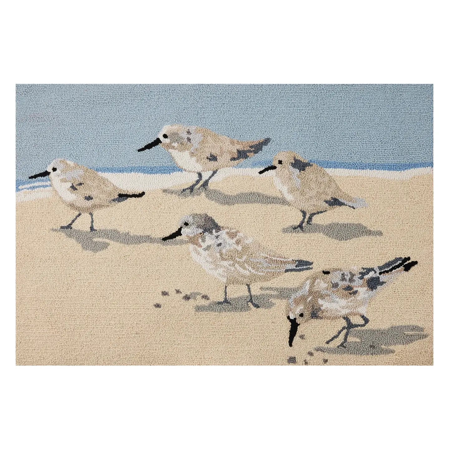 Sandpipers Hook Rug