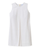 Cartolina Fiona Shift Dress in Bright White