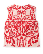 Cartolina Linda Shell Top in Faraway Print Poppy