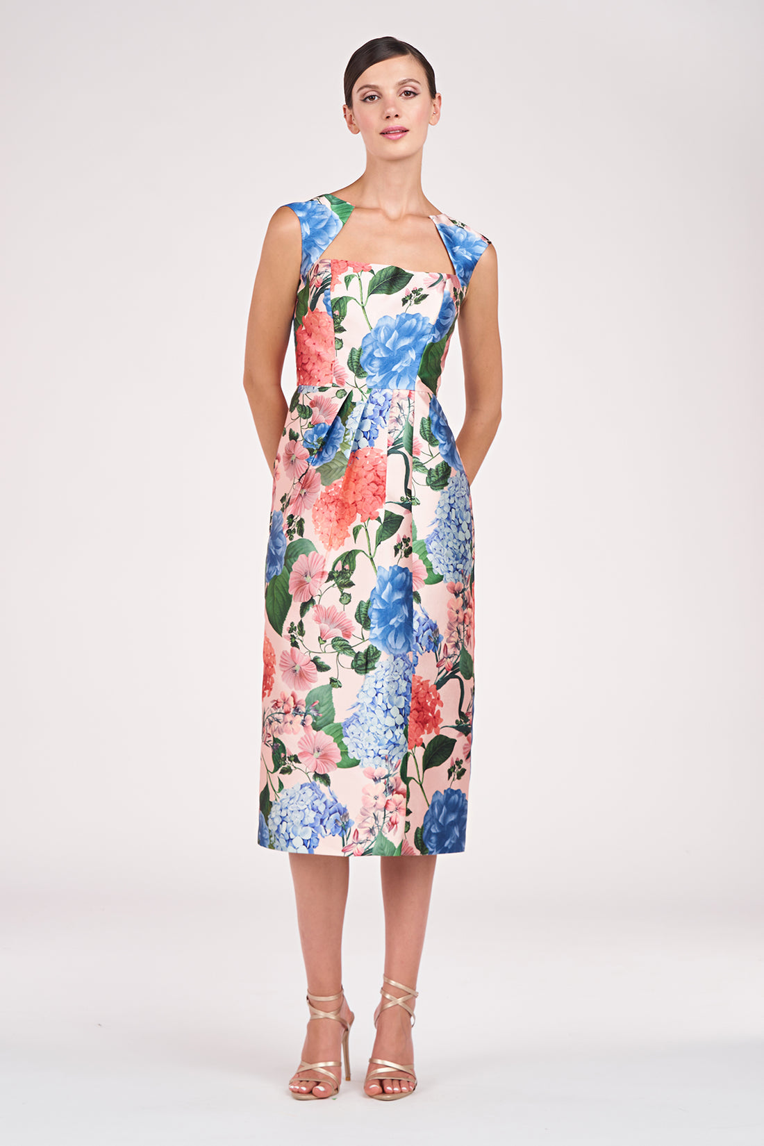 Henrietta Tea Length Dress – Rhodes Boutique
