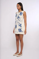Love The Label Tiffany Mini Dress in Kimber Embroidery