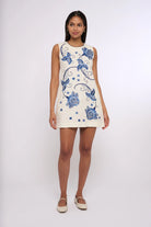 Love The Label Tiffany Mini Dress in Kimber Embroidery