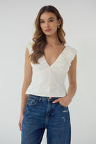 Hutch Aiko Top in White