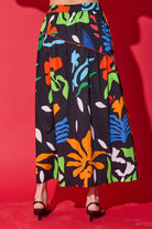 Alden Adair Kelly Skirt in Black Majorelle