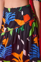 Alden Adair Kelly Skirt in Black Majorelle