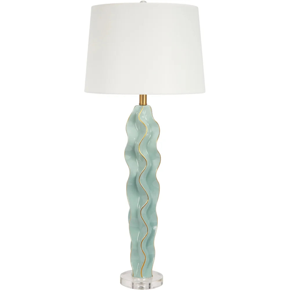 Hannah Ceramic Wave Lamp – Rhodes Boutique