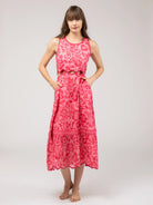 Beau & Ro Lina Dress in Flore Pink
