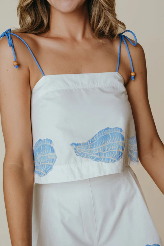 LaRoque Shelly Top in La Mer