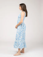 Beau & Ro Margot Dess in Flore Blue
