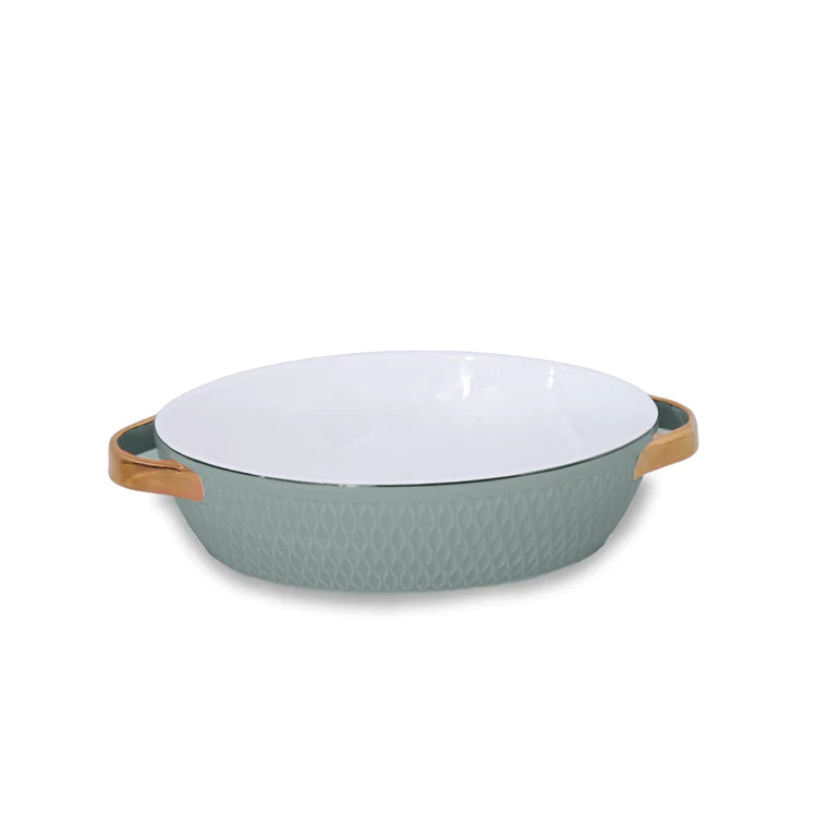Sage Ceramic Oval Baker with Handles – Rhodes Boutique